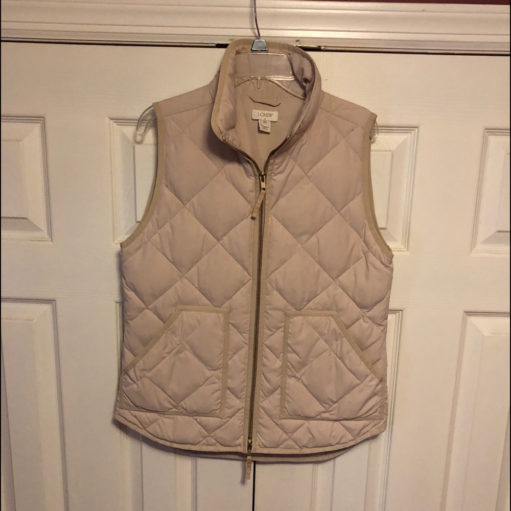 J. Crew Quilted Down Vest